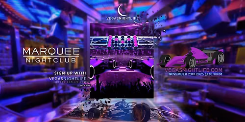 Las Vegas Race Weekend Party | Marquee Sunday