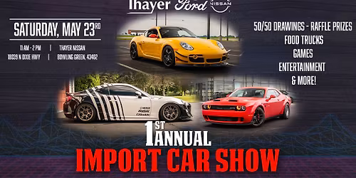 Thayer Nissan 1st Annual Import Car Show