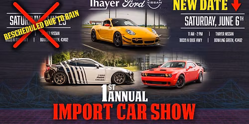 Thayer Nissan 1st Annual Import Car Show