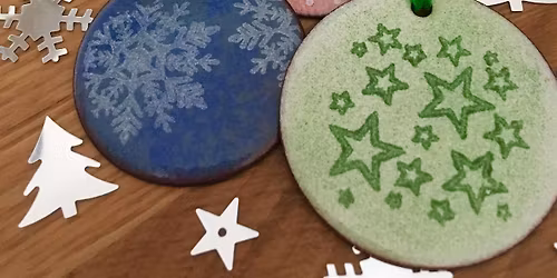 Enamelled Christmas Decorations