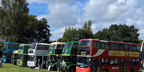 Bus Rally at Tenterden Town Station