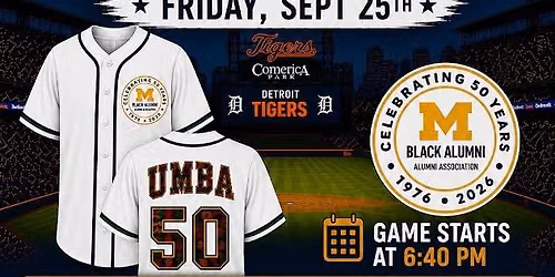 University of Michigan Night at Comerica Park 