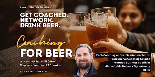 Coaching for Beer - Lakewood Connect w\/Michael Brand, Corporate Coach