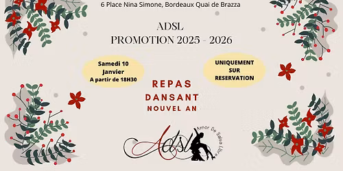 REPAS DANSANT DU NOUVEL AN