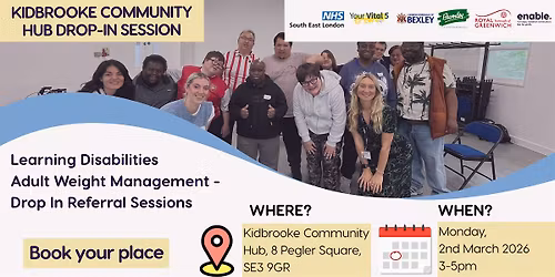 Learning Disability Weight Management Drop In Session - Kidbrooke Hub