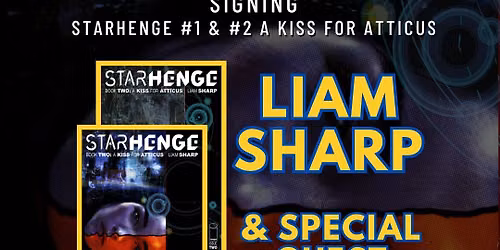 Liam Sharp & Cover Artists Signing Derby Aug 23rd 3-5pm