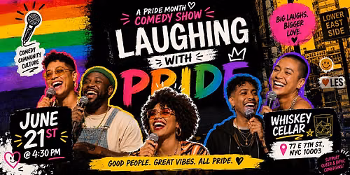 Laughing With Pride - A LGBTQIA+ Comedy Show