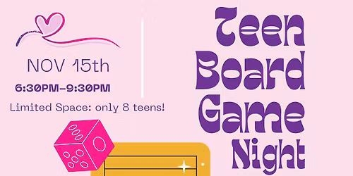 Teen Board Game Night (ages 14-18)
