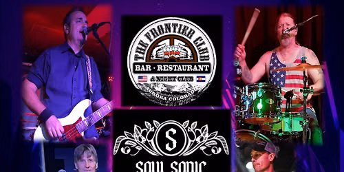 Soul Sonic at The Frontier Club!