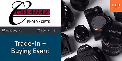 Sell your camera gear (free event) at Calagaz Photo