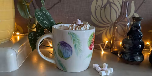 Festive Mug Pottery Painting with Jeannie Waterhouse