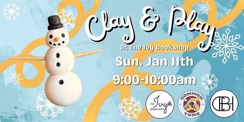 Clay & Play with Common Tone and Clay By Hillary