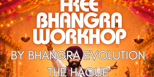 \ud83c\udfb6\ud83d\udc83 FREE Bhangra Workshop in Delft! \ud83d\udd7a\ud83c\udfb6