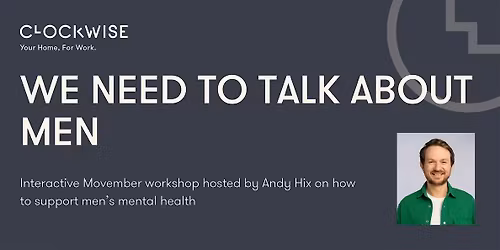 We need to talk about men