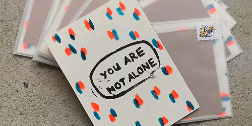 Printmaking workshop- hand print your own cards!