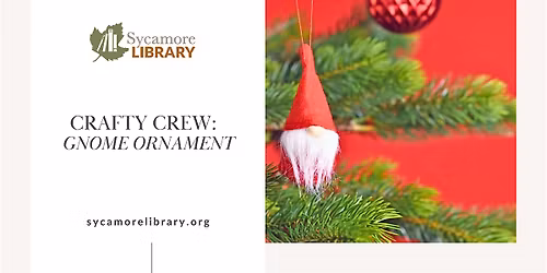 Crafty Crew: Gnome Ornament