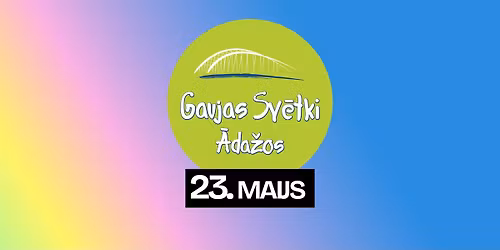 Gaujas sv\u0113tki \u0100da\u017eos 2026