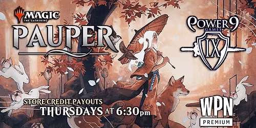 MTG: Pauper Thursdays!