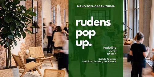 RUDENS POP UP 2026 - Lietuvos k\u016br\u0117j\u0173 mug\u0117 - REGISTRACIJA
