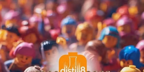 Distill8 bank holiday terrace party