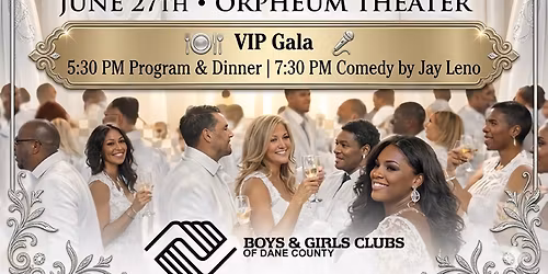 Jay Leno - All White Party at Orpheum Theatre - Madison