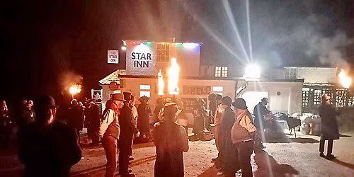 Old Glory at the Wenhaston Star