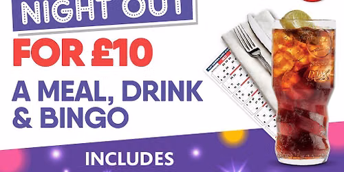 \u00a310 Bingo Night Out 28\/06 - Buzz Bingo Edinburgh Meadowbank