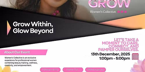 Glow & Grow: Women's Collective"