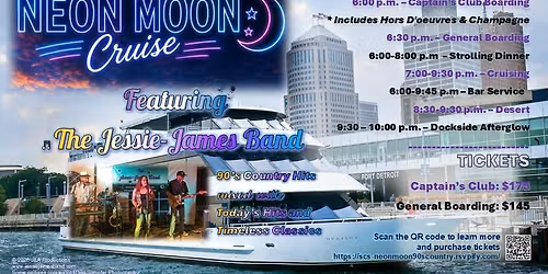 Ovation Neon Moon Cruise Featuring the Jessie-James Band!