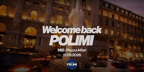 Welcome Back POLIMI