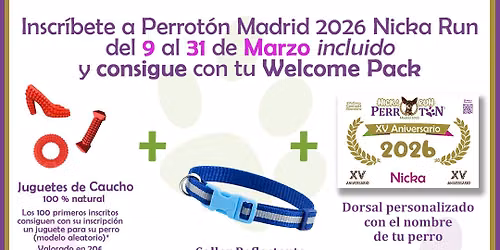PERROT\u00d3N MADRID 2026 NICKA RUN | Madrid