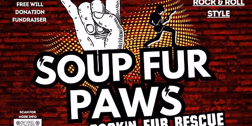 Soup FUR Paws | Rock'n FUR Rescue - 13th Annual FUR Animal Rescue Fundraiser 