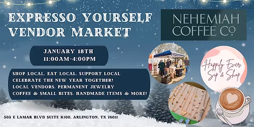 Arlington Expresso Yourself Vendor Market