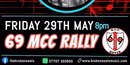 The Broken Seals at the 69 MCC Rally (INVITE ONLY RALLY): Friday 29th May 2026