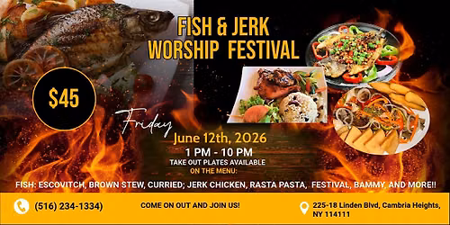 FISH & JERK WORSHIP FESTIVAL