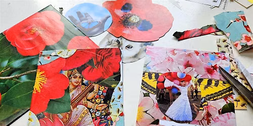 Art for Wellness: CALMING COLLAGE