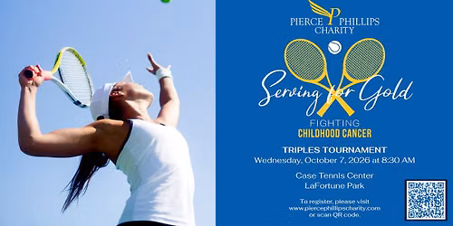 Serving for Gold-Fighting Childhood Cancer Triples Tennis Tournament