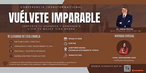 VU\u00c9LVETE IMPARABLE: Despierta tu grandeza y comienza a vivir tu mejor vida