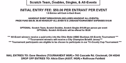 9th Annual GHUSBC Women's Tournament