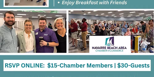 Commerce & Coffee at Springhill Suites on Navarre Beach on Friday, July 17th