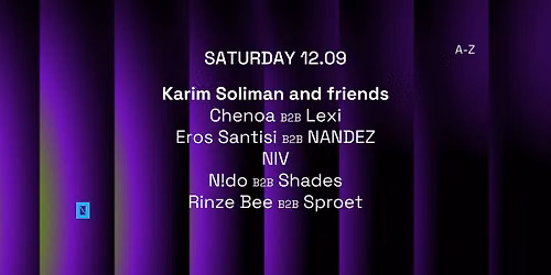 TOFFLER Presents Karim Soliman and friends
