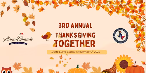 3rd Annual Thanksgiving Together