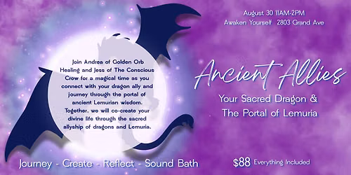Ancient Allies: Your Sacred Dragon & The Portal of Lemuria