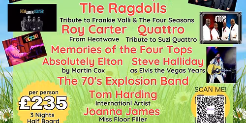 60s & 70s Spring Party Weekend