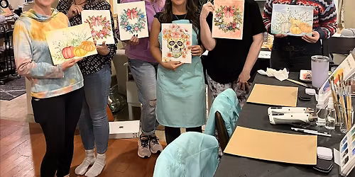 Watercolor at the Bistro: Learn, Sip, Create