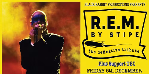 Stipe - Performing R.E.M + Support