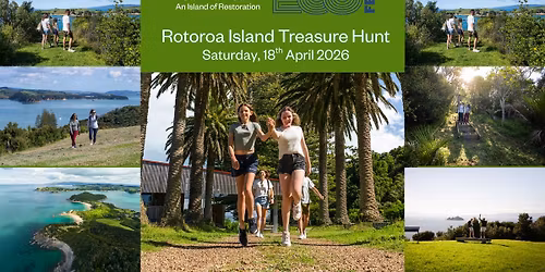 Rotoroa Island Treasure Hunt | EcoFest | Saturday 18th April 2026