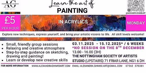 CONTEMPORARY ACRYLIC PAINTING COURSE