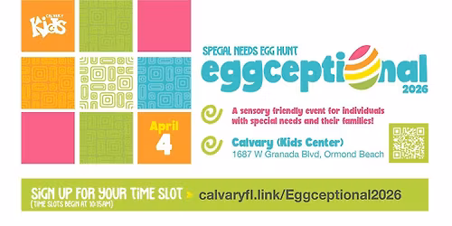 Special Needs Egg Hunt Eggceptional 2026
