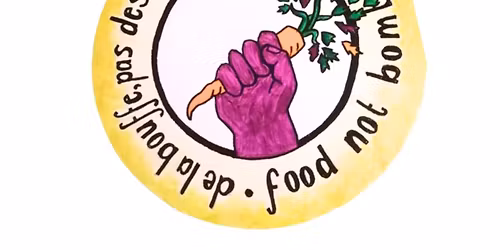 De la bouffe, pas des bombes! Food, not bombs!